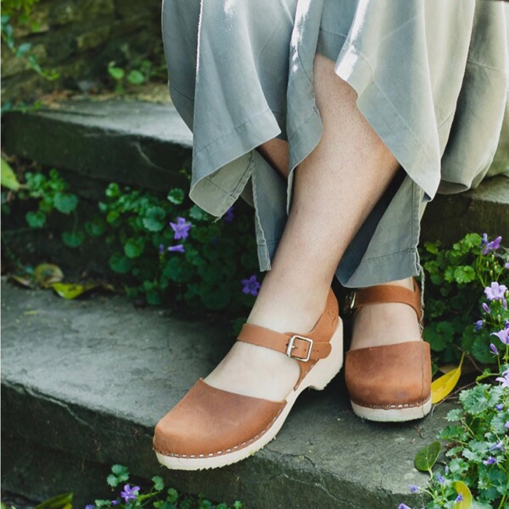 Swedish Clogs Lotta From Stockholm - low wood clogs